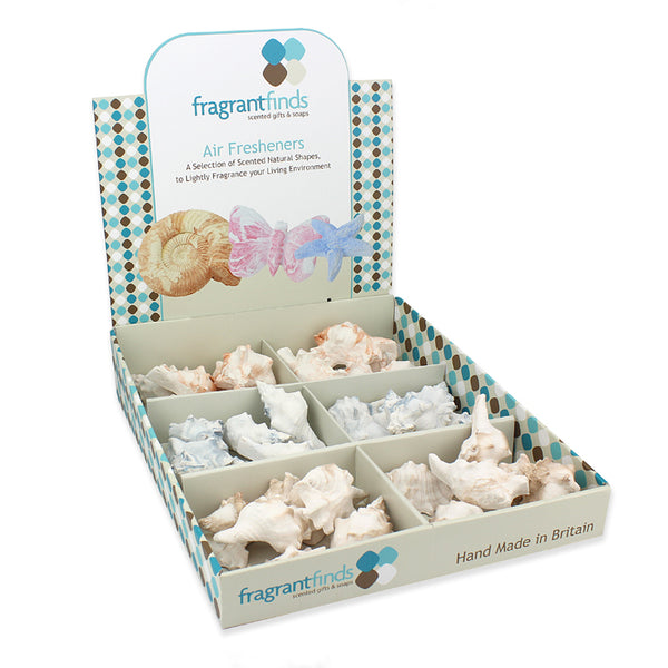 Sea Shells x 72 Fragrant Finds Air Fresheners