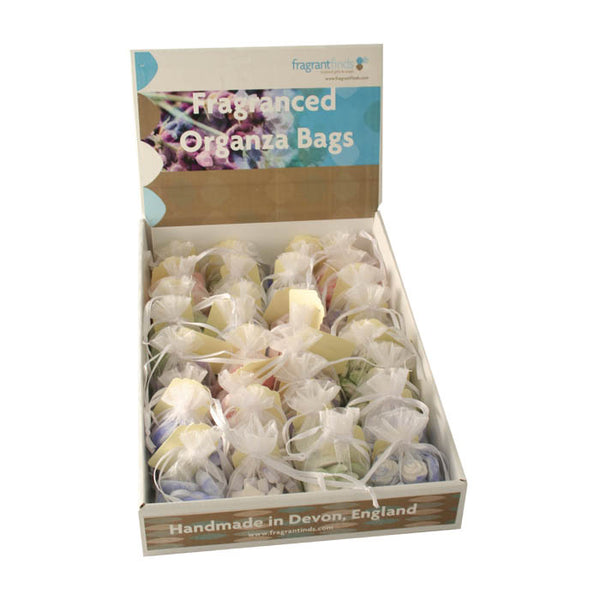 Assorted Organza Bags Tray Fragrant Finds Air Fresheners