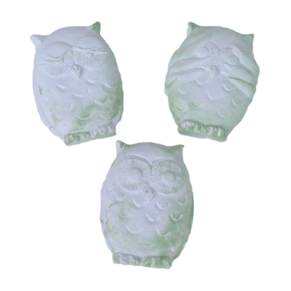 Owl Plaque Set x 3 Fragrant Finds Air Fresheners