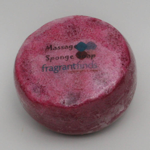 Raspberry Sponge Soap Fragrant Finds Sponge Soaps