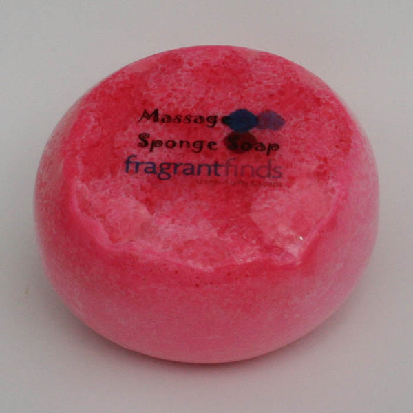 Rose & Geranium Sponge Soap Fragrant Finds Sponge Soaps