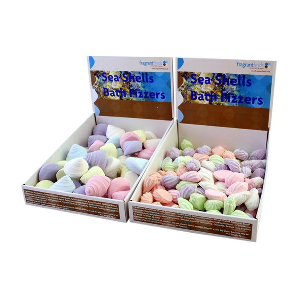 Med Snail Shell Bag x 50 Fragrant Finds Bath Fizzers